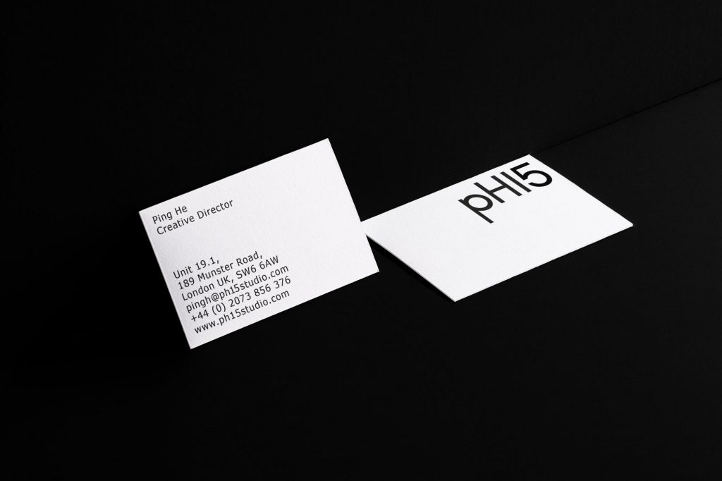Chic desirability and modern youthfulness lead the way in the new pH15 identity