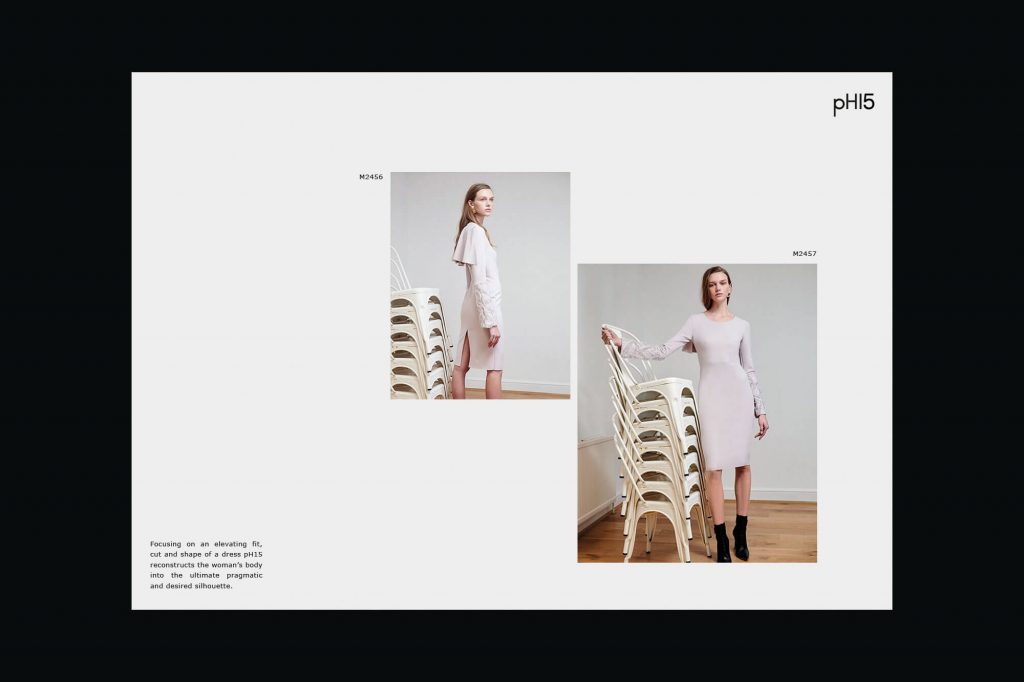 Chic desirability and modern youthfulness lead the way in the new pH15 identity