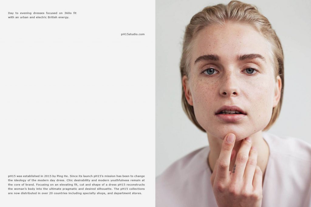 Chic desirability and modern youthfulness lead the way in the new pH15 identity