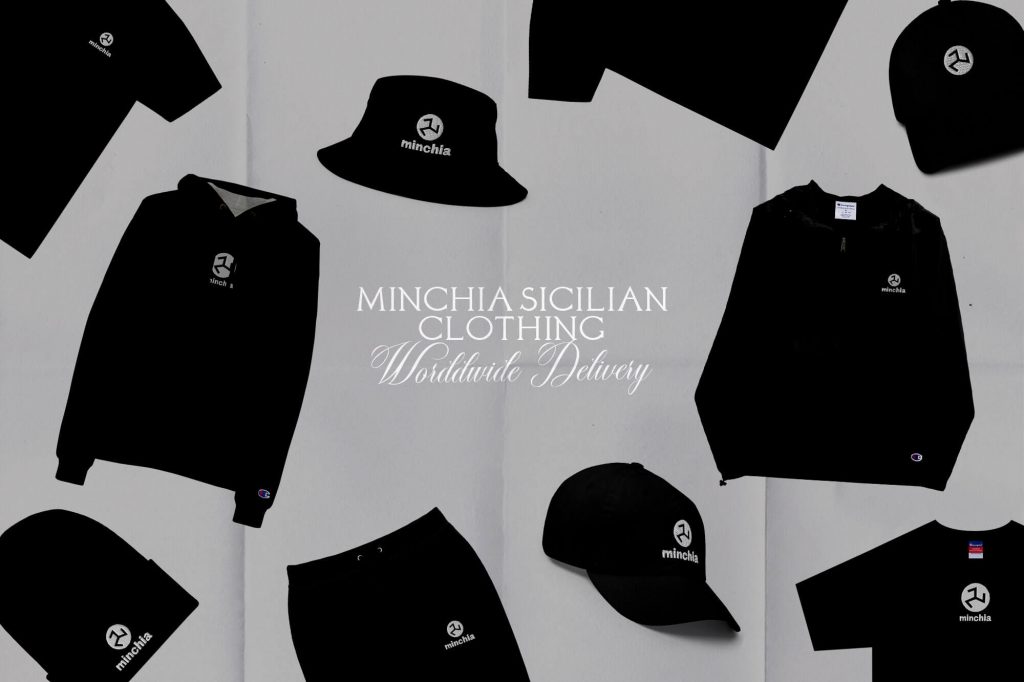 A focus on the relationship between youth and Sicilian culture with a modern and distinctive identity for streetwear clothing brand Minchia