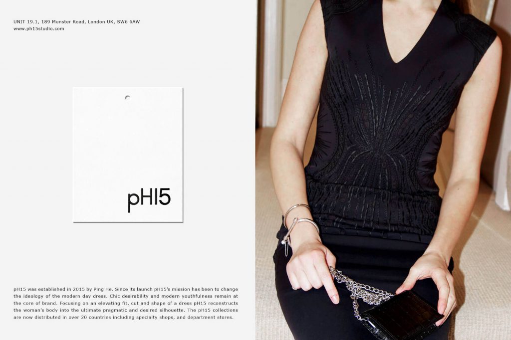Chic desirability and modern youthfulness lead the way in the new pH15 identity